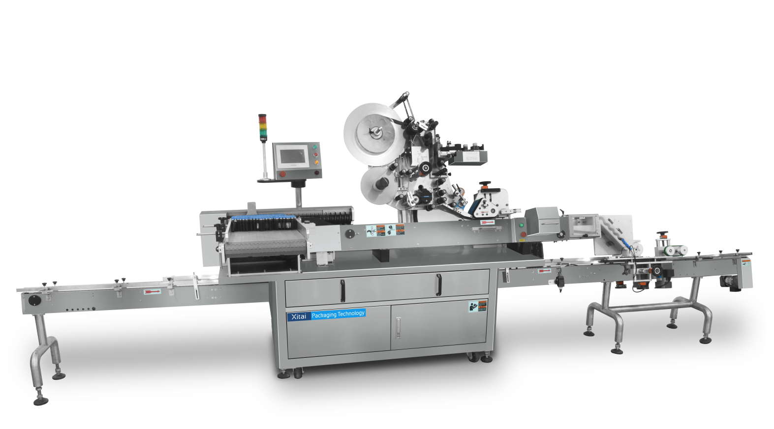 CL8066 Tray Separating, Labeling, and Loading Machine